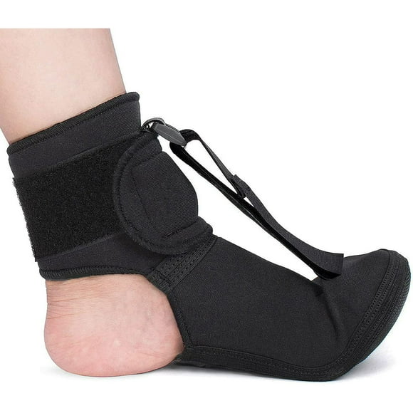 Plantar Fasciitis Night Sock - Soft Stretching Boot Splint for Sleeping, Achilles Tendonitis Foot Support Brace & Heel Pain Relief Compression Sleeve