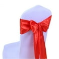 thumbnail image 6 of UDIYO Wedding Banquet Hotel Chair Back Decoration Satin Sashes Bowknot Silk Ribbon, 6 of 7