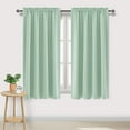 thumbnail image 5 of PRETXORVE Rideaux Isolation Thermique Économisant Rideaux de Chambre et Cuisine Scandinaves Couleur Unie Rideaux en Soie, 5 of 5