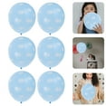 thumbnail image 3 of 100pcs 12 Inch Latex Balloons Sky Clouds Printed Latex Balloon Party Wedding Decoration (Blue), 3 of 5