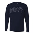 thumbnail image 2 of Wild Bobby POPPY Varsity Letters Men Long Sleeve Shirt, 2 of 6
