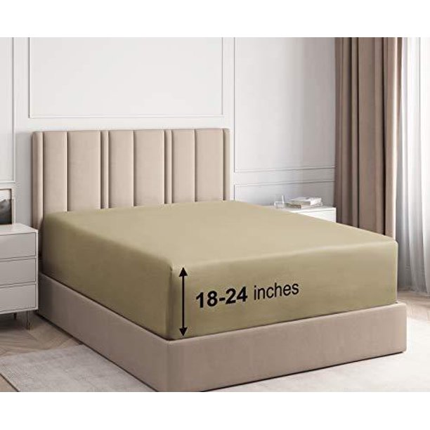 Extra Deep Pocket Fitted Sheet Single Fitted Sheet Only Extra Deep