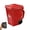 Red, variant on Ceramic Trash Can Coffee Mug with Lid,Funny Recycling Bin Coffee Mug,Small Trash Can Drinking Cup,Novelty Ceramic Garbage Bin Mugs for Office,Coworkers,Home Desk Decor