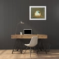 thumbnail image 4 of Catherine Jones 18x15 White Modern Wood Framed Wall Art Titled - Port Royale Inn, 4 of 5