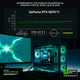 thumbnail image 4 of PC Gamer IA DXT GAMING NVIDIA GeForce RTX 5070 Ti AMD Ryzen 9 9900X 32GB DDR5 SSD 1TB Monitor Curvo 34 180Hz Sistema Liquido WIFI Black Alto Desempeño Creativo con IA Integrada, 4 of 6