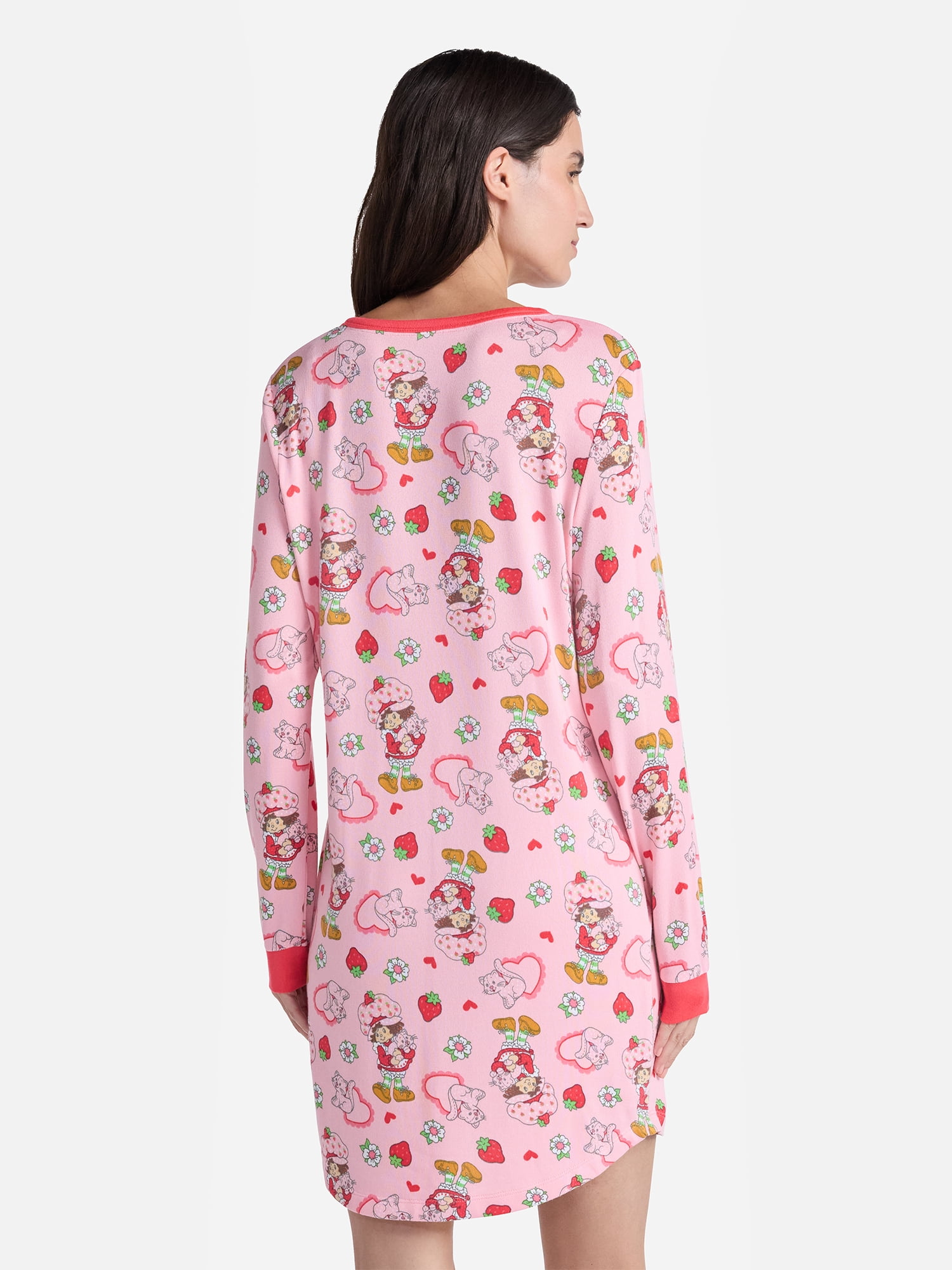 Strawberry Shortcake Women's Valentine's Day Sleepshirt, Sizes XS-3X