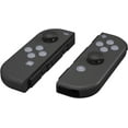 thumbnail image 6 of eXtremeRate Replacement Controller ABXY Direction Home Capture + - Jelly Buttons, Two-Tone New Hope Gray & Clear Action Face Keys for Nintendo Switch & Switch OLED Joy-con - JoyCon NOT Included, 6 of 8
