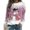Pink #1, variant on symoid Womens Pullover Sweaters- Pullover Drop Shoulder Crew Neck Long Sleeve Christmas Knit Casual Floral Sweatshirts Tops ,for Autumn/Spring/Winter Red L