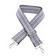 thumbnail image 1 of Correa ancha para el hombro Soledad para mujer bolsas de repuesto cinturones 29,5 pulgadas-53,2 pulgadas extensor de broche ajustable, 1 of 7