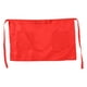 thumbnail image 4 of ZPSHYD Delantales de poliéster de Media Longitud de Color sólido de 7 Uds, Estilo de Lazo Unisex, Delantal de Cintura para Comedor de Cocina con Bolsillos para camareras(Rojo), 4 of 5