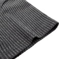 thumbnail image 6 of DIOAZUD Striped Henley Shirts for Men Button Short Sleeve T-Shirts Lightweight Comfy Summer Tshirts for Business Casual Black XXL, 6 of 7