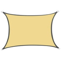 Anckoeil 78.8×118.2Inches Sun Protection Triangular Shade Garden Swimming Pool Antiuv Shade Cloth Tarpaulin