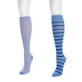thumbnail image 4 of MUK LUKS Women's 2 Pair Pack Nylon Compression Knee High Socks, 4 of 5