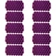 thumbnail image 2 of Molde para hacer hielos SiliBlockPurple 10Pzas Morado Silicona 37Cavidades Grado Alimenticio Flexible. Chef Grill MXMSV-006, 2 of 2