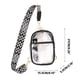 thumbnail image 3 of Bolso de hombro transparente de PVC, bolso de hombro transparente de PVC, bolso de playa, negro, 3 of 9