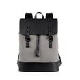 thumbnail image 3 of Mochila para hombre, resistente al agua, de tela Oxford, informal, para portátil de 14 pulgadas Gris, 3 of 9