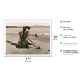 thumbnail image 2 of Dance of the Honu (Turtle) - Hawaiian Hula Dancer - Vintage Hand Colored Photograph by Alan Houghton c.1960s - Bamboo Fine Art 290gsm Paper Print (Unframed) 24x32in, 2 of 4