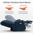 thumbnail image 6 of MCombo Oversized 27.2" Seat Width Dual Motor Power Recliner Lift Chair with Vibration and Heat for Height 5'3"-5'9", Infinite Position, 6 of 9