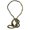 Mixed color, variant on Flexible Snake Pattern Necklace Alloy Bendable Serpentine Jewelry Piece Stylish