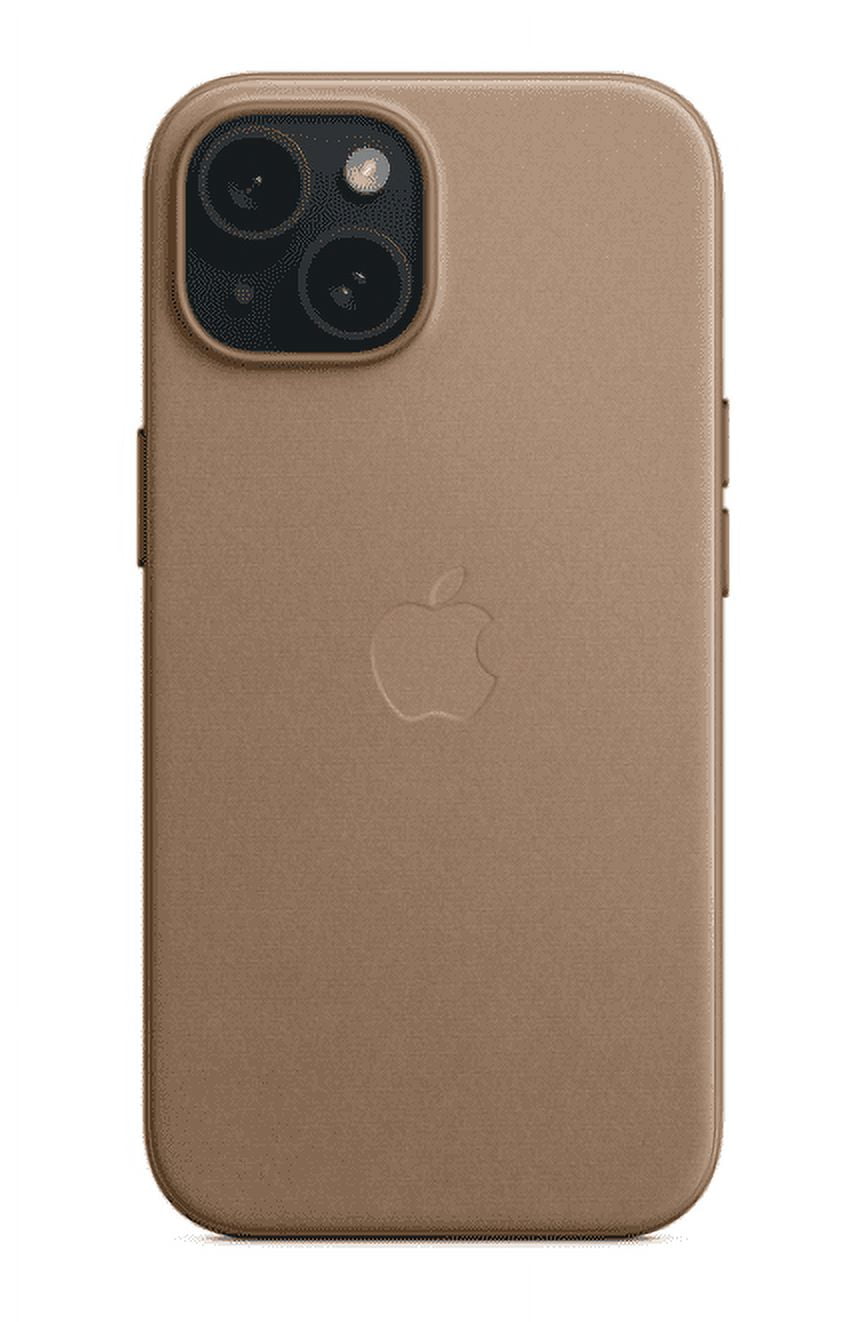 Apple iPhone 15 FineWoven Case with MagSafe - Taupe