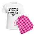 thumbnail image 5 of CafePress - Family Faith Football Women's Light Pajamas - Women's Short Sleeve Print T-Shirt and Pants Light Cotton Pajama Set, 5 of 7