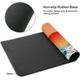 thumbnail image 3 of Vintage Japanese Ocean Wave Sunrise Gaming Mouse Pad XL, Extended Large Mouse Mat Desk Pad, Stitched Edges Mousepad, Long Mice Pad, 31.5 X 11.8 Inch, 3 of 6