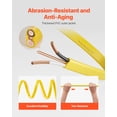 thumbnail image 3 of VEVOR NM-B Wire 14AWG/2C Copper Core Cable 50 ft Electrical Wire with Ground, 3 of 9