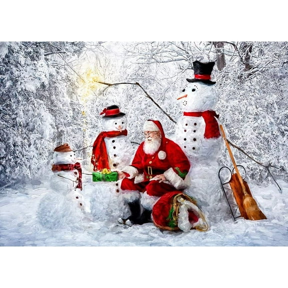 Vermont Christmas Company Snowy Friends Christmas Cards - Box of 15 Cards & 16 Foil Lined Envelopes