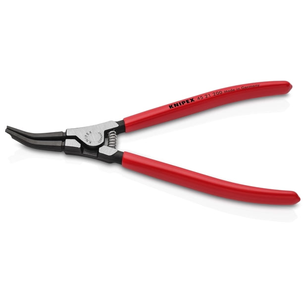 KNIPEX Alicates angulares para anillos de retención en ejes