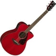 thumbnail image 7 of Yamaha FSX800C Ruby Red Acoustic Electric Guitar, 7 of 7