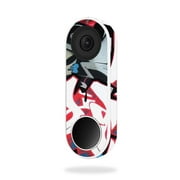 MightySkins NEHEL-Graffiti Mash Up Skin for Nest Hello Video Doorbell - Graffiti Mash Up
