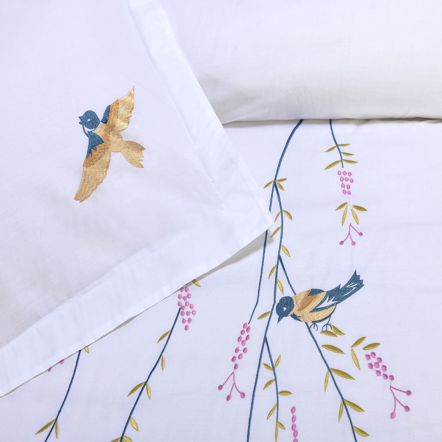 Superior Spring Cotton Duvet Cover Set, Full/ Queen, Multi-Color