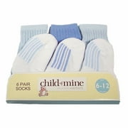 Child of Mine Cushion Crew Sock, 6-pack