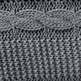 thumbnail image 4 of VCNY Home Dublin Grey Cable Knit Cotton Throw, 50" x 70", 4 of 5