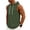 Dark Green, variant on Men's Hooded Muscle Tank Top with Drawstring and Sleeveless Cut Featuring Soft Breathable Fabric for Summer Gym Workouts Bodybuilding Training Beach Days or Casual Streetwear Light Purple S