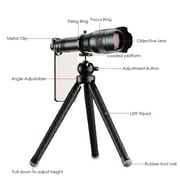 APEXEL 60x Super Telephoto Zoom Phone Lens Powerful Monocular Metal Telescope Mobile telephoto lens for camping Tourism