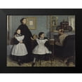 thumbnail image 2 of Degas, Edgar 24x19 Black Modern Framed Museum Art Print Titled - The Bellelli Family, 2 of 5