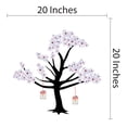 thumbnail image 4 of Peel and Stick Cherry Blossom wall Decals- Giant Vinyl Wall Stickers-Self Adhesive Vinyl Made Stickers For Nursery,Living Room,Baby room,Bed room etc -Size 20" x 20"., 4 of 4
