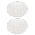 thumbnail image 1 of veasfak 2pcs Round Blank Latch Hook Rug Canvas Carpet Mat Tapestry Rug DIY Crafts Making, 1 of 9