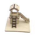 thumbnail image 3 of Siruishop Kindergarten Playing Slide Model Technology Toy for School Students Children, 3 of 8