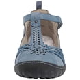 thumbnail image 2 of JBU by Jambu Womens Sahara T-Strap Flats Flats Casual - Blue - Size 10 M, 2 of 8