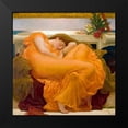 thumbnail image 2 of Leighton, Frederic 20x20 Black Modern Framed Museum Art Print Titled - Flaming June, 2 of 5