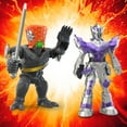thumbnail image 4 of Power Rangers Dino Fury Battle Attackers 2-Pack Void Knight vs. Snageye, 4 of 5