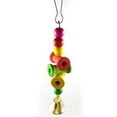 thumbnail image 4 of serony Cute 7PCS/Set Parrot Birds Toy Kit Swing Hanging Bells Wooden Bridge Accessories Bird Toy Standing Training Pet Tool, 4 of 6