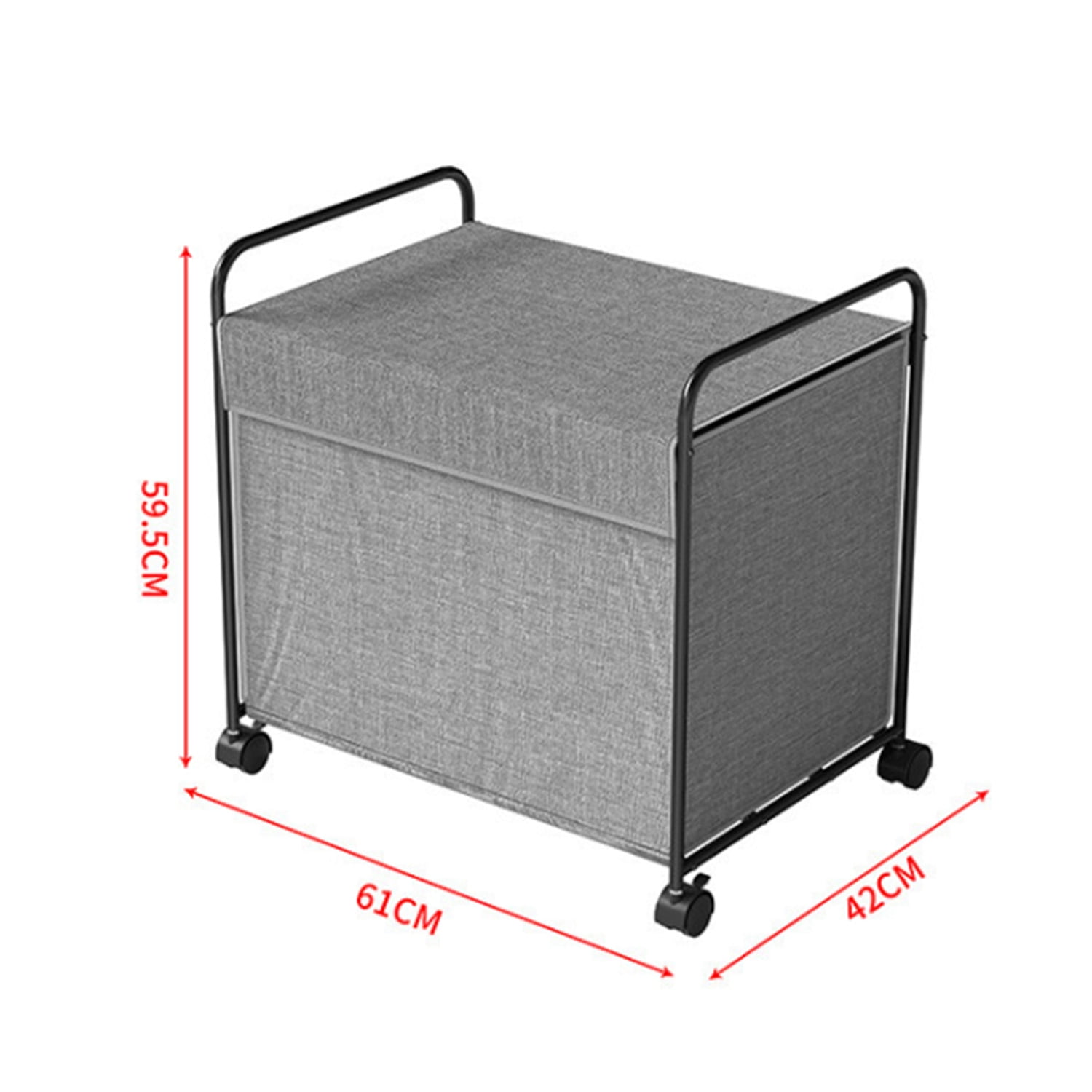 110L Extra Large Toy Bin with Lids & Wheels, Toy Box for Living Room Area, Boys, Girls, Stuffed Animal Storage