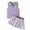Purple, variant on Fsqjgq Girls 5T Outfits Trendy Girls Clothes Outfits Baby Sleeveless Temperament Blouse Pleated Skirt and Belt for Girls Baby Pullover Three Sets Clothing Sets Baby Girl Outfits Kids Sets Size 18