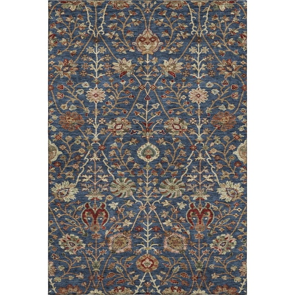 Dalyn Rugs Premium Machine Washable Mayfield AMF1085 Navy 10' x 14' Rug