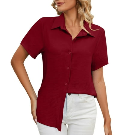 

Luiyenes V Neck T Shirts for Women V-Neck V Neck Scrub Top