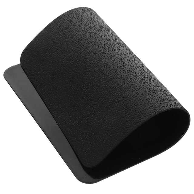 unbranded Tapete Antideslizante Para Consola De Auto Color Negro De Limpiar Y Duradero