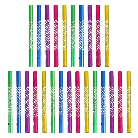 Shisuyan 25pcs Garden Metal Wind Chime Tubes Wind Chime Pipe DIY Wind Chime Supplies